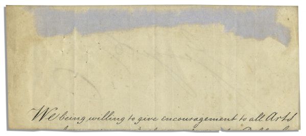 Very Large Signature of King George IV of Hanover