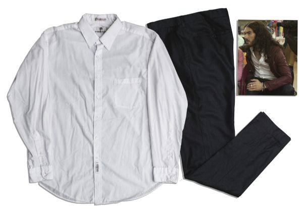 Russell Brand Screen-Worn Hero Costume From His Film ''Paradise''