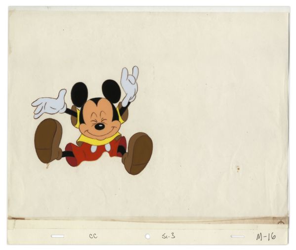 Mickey Mouse Animation Cel by Walt Disney Co.