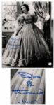 Olivia de Havilland Signed 11 x 14 Photo From Gone With The Wind