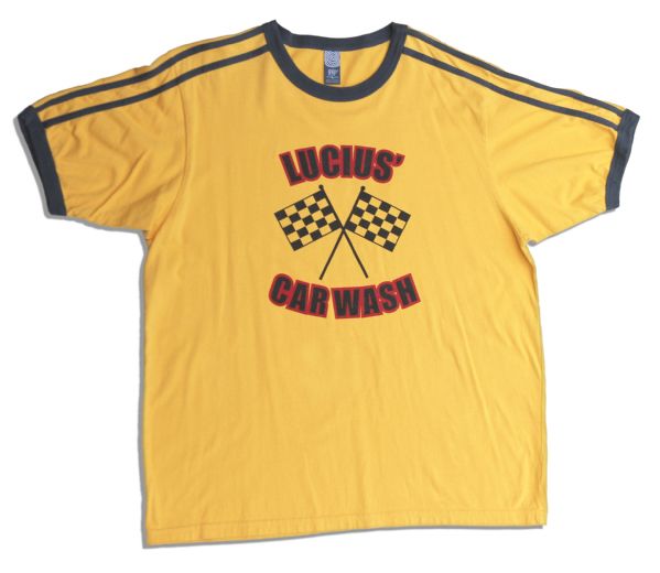 David Koechner Worn Racing T-Shirt & Cap From Will Ferrell Comedy ''Talladega Nights''