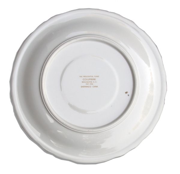 China Plate From Eisenhower's Presidential Airplane