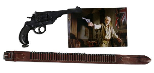 Sir Sean Connery Hero Belt & Prop Pistol From League of Extraordinary Gentlemen -- His Last Leading Role Before Retiring From Hollywood