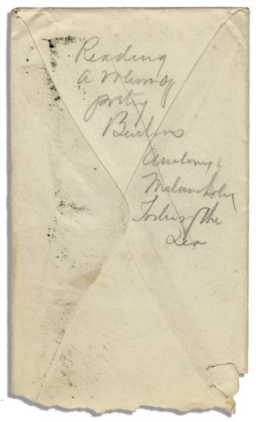 George Custer Envelope With a Full ''G.A. Custer'' Signature