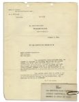 1918 Document Approving Construction of MGM Studios in Hollywood