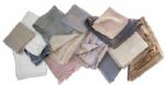 Lot of Scarves Owned by Screen Legend Greta Garbo -- 14 Scarves of Varying Colors