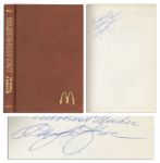 Ray Kroc Signed First Edition of Grinding It Out: The Making of McDonalds