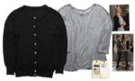Cameron Diaz Bad Teacher Wardrobe -- Cashmere Sweater & The Row Brand Shirt