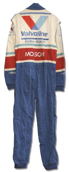 Indy 500 Champion Al Unser Jr. Race Worn Suit -- Worn in 1992, the Year He Won the Indianapolis 500