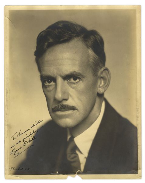 Eugene O'Neill Signed 8'' x 10'' Photograph