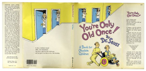 Dr. Seuss ''You're Only Old Once!'' First Edition, First Printing