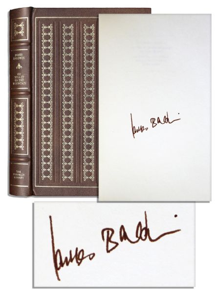 James Baldwin Signed Limited Edition of His ''Go Tell It on the Mountain''