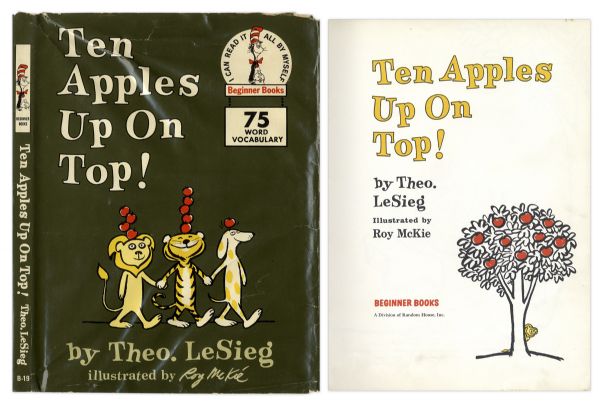 Hard-to-Find 1961 First Edition of Dr. Seuss' ''Ten Apples Up on Top!''