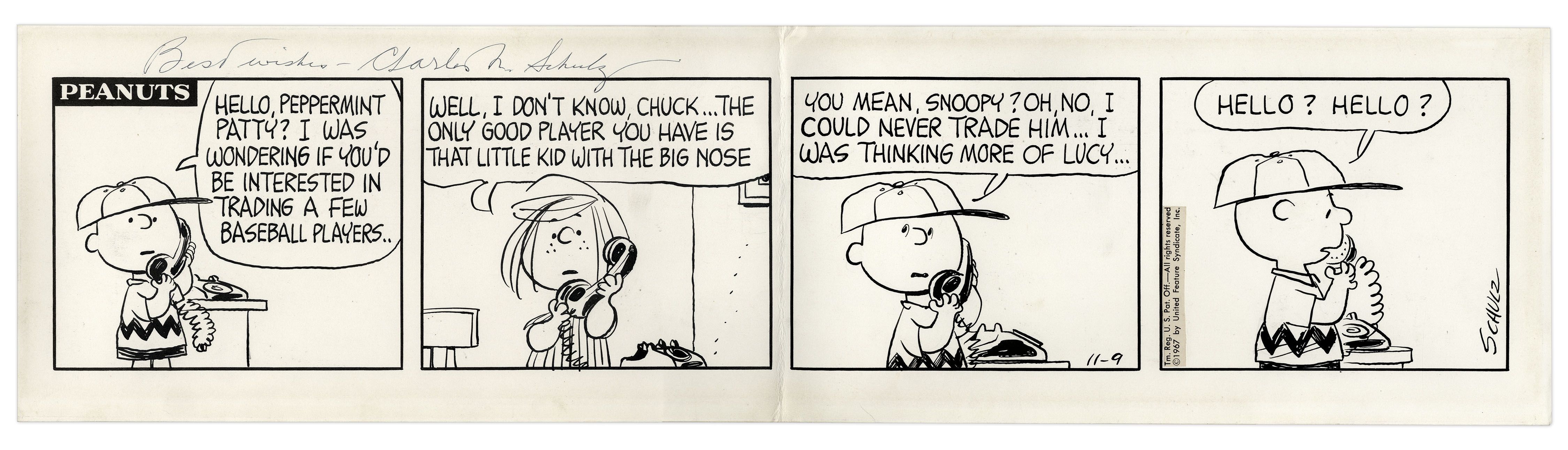 peppermint patty peanuts comic strip