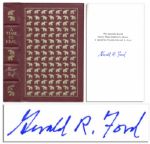 Gerald Fords Memoir A Time To Heal Signed