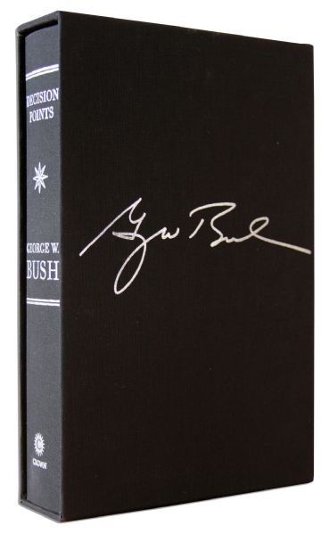 George W. Bush Signed Limited Edition of His Memoir ''Decision Points''