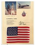 American Flag Flown in Space Aboard Columbia STS-1