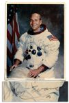 Apollo 17 Astronaut Ron Evans Signed 8 x 10 Photo