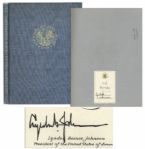 President Lyndon B. Johnson Signed National Gallery Book of Artwork