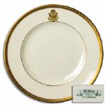 Presidential Travel China Plate by Syracuse -- Likely Used on Presidential Rail Car Ferdinand Magellan