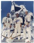 Apollo 12 Crew-Signed Photo -- 16 x 20