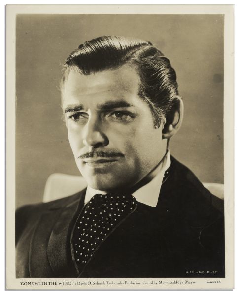 Clark Gable 8'' x 10'' ''Gone With the Wind'' Photo