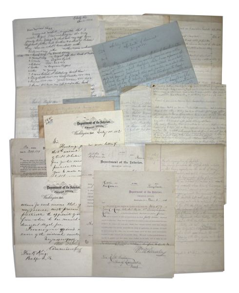 Large 81 Letter Lot by Civil War Soldier -- With Gettysburg & Fredericksburg Content -- ''...I have almost forgotten what it is that has brought me here; to kill and destroy human beings...''