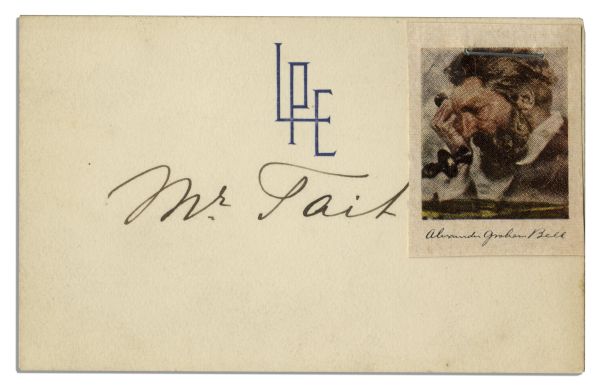 Alexander Graham Bell Signature