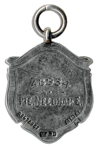 Ernest Needham WWI Light Infantry Medal