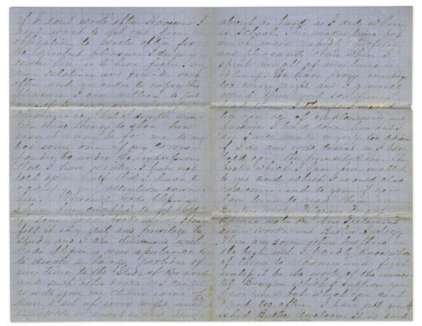 Civil War Letter by a 38th Virginia Infantry Captain -- ''...if the law is pronounced null and void, the Confederacy is about 'played out'...''