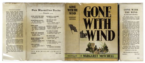 Margaret Mitchell Signed First Edition of ''Gone With The Wind''