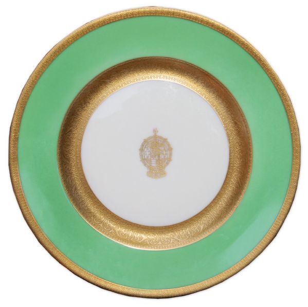 Lenox China Plate With Spanish Legation Tag