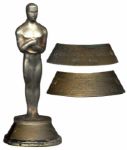 Academy Award Trophy From the 1935 Ceremony -- Produced by Columbia Pictures to Celebrate It Happened One Night & Given to Columbia Stars That Night