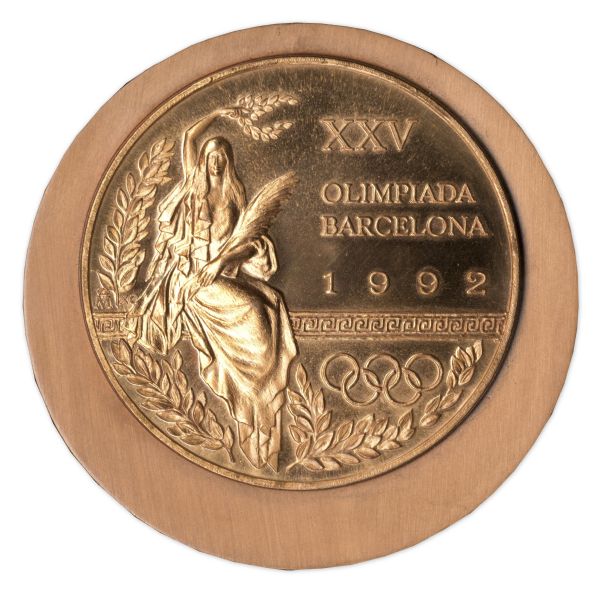Bronze Medal From the 1992 Summer Olympics, Held in Barcelona, Spain