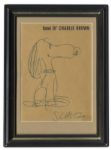 Charles Schulz Snoopy Drawing