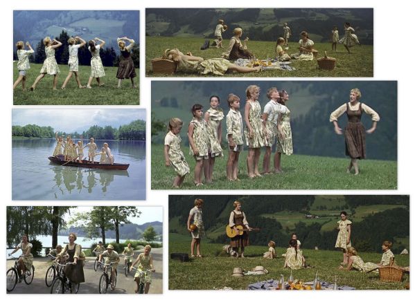 ''The Sound of Music'' Ultimate Collection of ''Curtain'' Costumes Worn by the Von Trapp Children