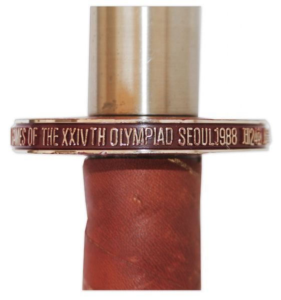 Olympic Torch From the 1988 Olympic Games Held in Seoul, South Korea