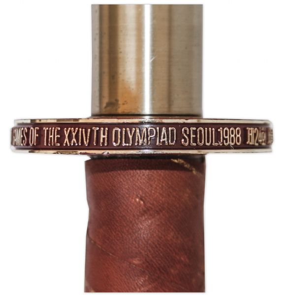 Olympic Torch From the 1988 Olympic Games Held in Seoul, South Korea