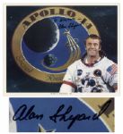 Alan Shepard Signed 10 x 8 NASA Photograph