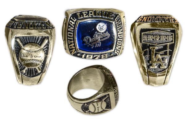Los Angeles Dodgers 1978 National League Championship Ring --  Awarded to Longtime National League President Charles Chub Feeney