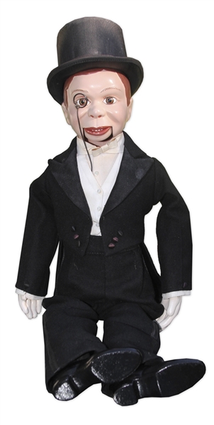 Charlie McCarthy Ventriloquist Doll Gifted to Shirley Temple by Edgar Bergen, with Personal Letter