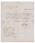 Carl Zeiss 1856 Autograph Letter Signed -- Signed During the Time of His Carl Zeiss AG Lens Invention