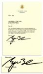 George W. Bush Typed Letter Signed as President From 2006 -- ...I appreciate your taking on this important responsibility...