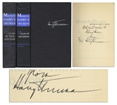 Harry Truman Signed First Edition of His Memoirs