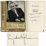 Lyndon B. Johnson The Professional Signed