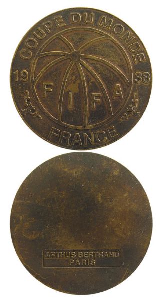 FIFA World Cup Participation Medal From 1938 -- Issued Only to Members of the FIFA Executive Commission