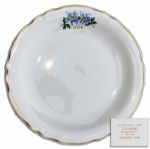China Plate From Eisenhowers Presidential Airplane