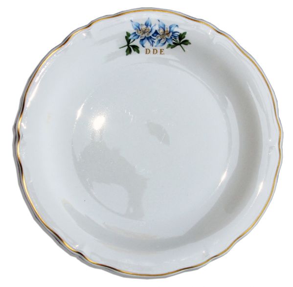 China Plate From Eisenhower's Presidential Airplane