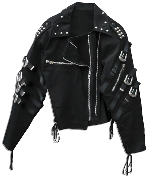 Michael Jackson's ''Bad'' Prototype Jacket -- Commissioned to Prepare for the Video and Album Cover Photo -- Fine