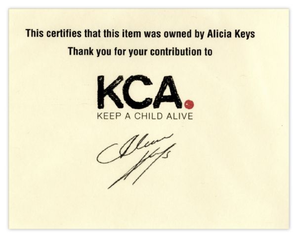 Alicia Keys Worn Philip Treacy Hat -- With a COA From Keys